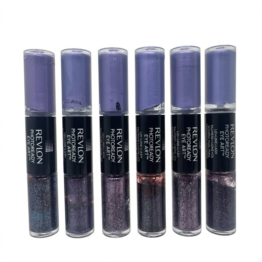 6 Pack Revlon Photoready Eye Art Lid Line Lash Color 020 Lilac Luster